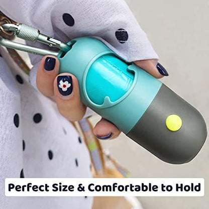 Dog poop bag dispenser perfect size comfortable to hold