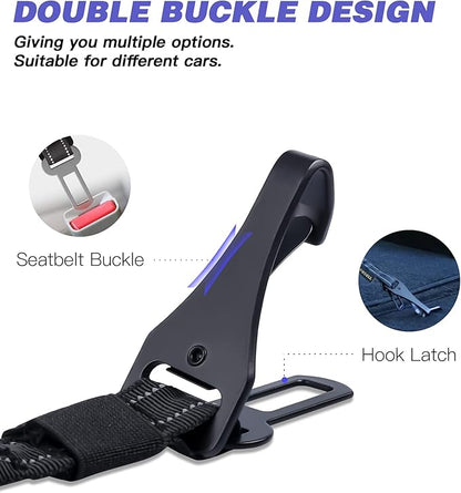AUBELL double buckle design - seatbelt buckle and hook latch