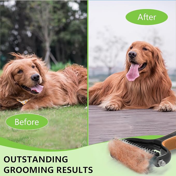 Staltwo comb reduces shedding by 95 percent