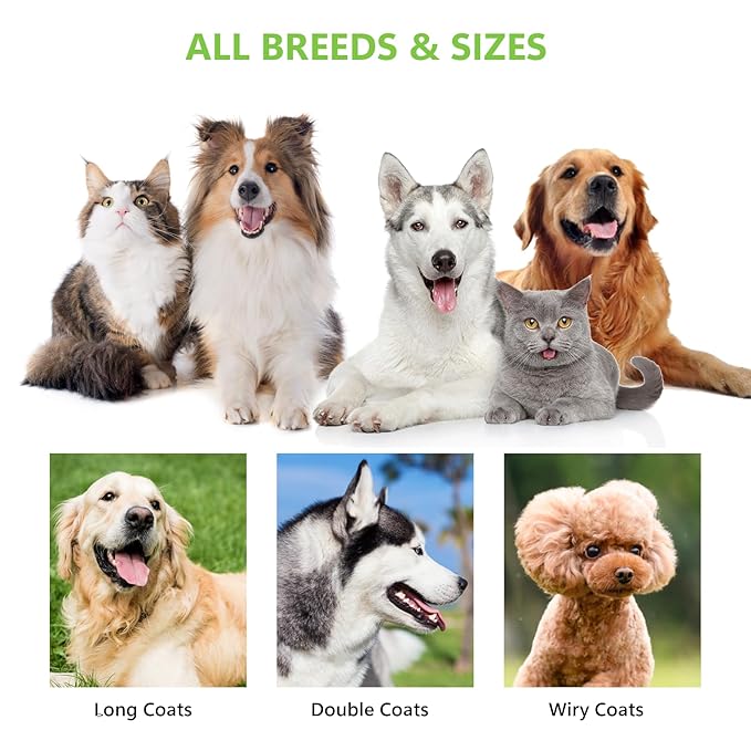 Staltwo dematting comb works on all breeds and coat types