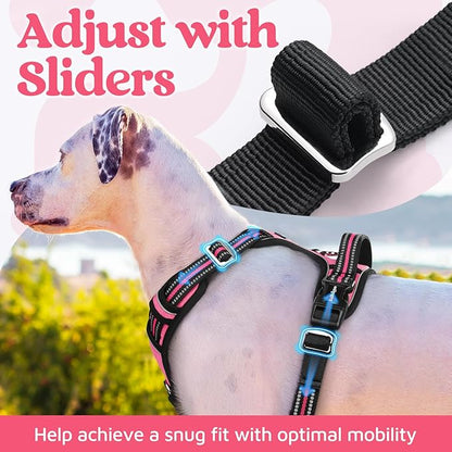 No-Pull Adjustable Dog Harness with Support Handle
