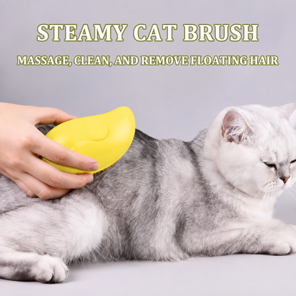 Cat Dog Steamy Brush Steam Brush Electric Sprayer for Massage Pet Grooming tool Shedding 3 in 1 Electric Sprays Massage Combs