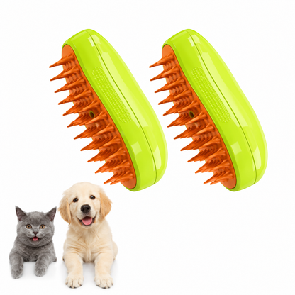 Cat Dog Steamy Brush Steam Brush Electric Sprayer for Massage Pet Grooming tool Shedding 3 in 1 Electric Sprays Massage Combs